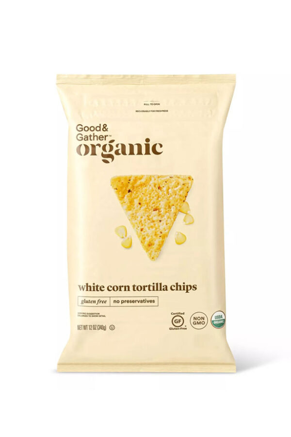 Organic White Corn Tortilla Chips